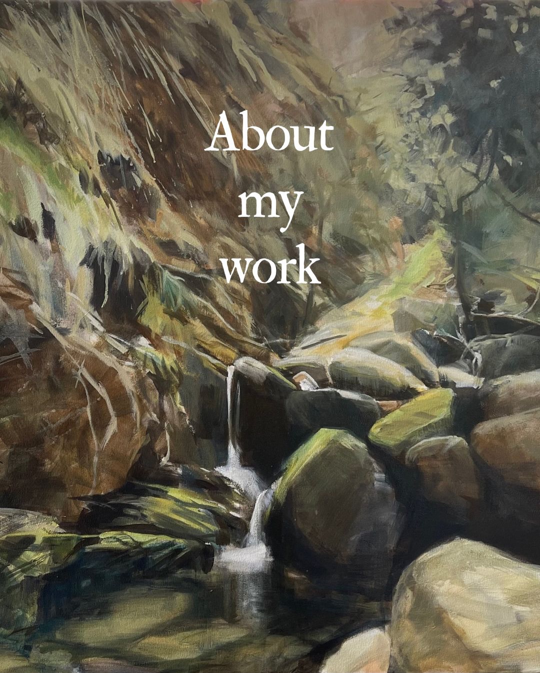 If you’re new here, you might want a quick introduction to what my work is ‘about’…

…which is tricky to summarise as my work is so diverse. 

But here goes: a simple carousel for you that attempts to draw together glimpses of artworks I have done over the years, and the philosophy that underpins them all: 

My aim is to look beyond the surface and outward appearance of a subject, and rather to try and capture the spirit and emotional significance of it. 

If, in doing so, I have enabled others to see what they might not otherwise have seen, or felt something that they might not otherwise have felt, that is a very humbling privilege indeed. 

Welcome to my art. 

If you’d like to see more, please head to my website where you’ll find some of my works online (still being uploaded so please be patient!) and also you can find out where my work is on show - in galleries - right now. 

If you want to stay in the loop, the best thing you can do is to sign up to my newsletter. You get to be the first to know when I have a new show, what’s happening in the studio and all the latest news. 

Or just pop me a DM …and we can chat.🤗