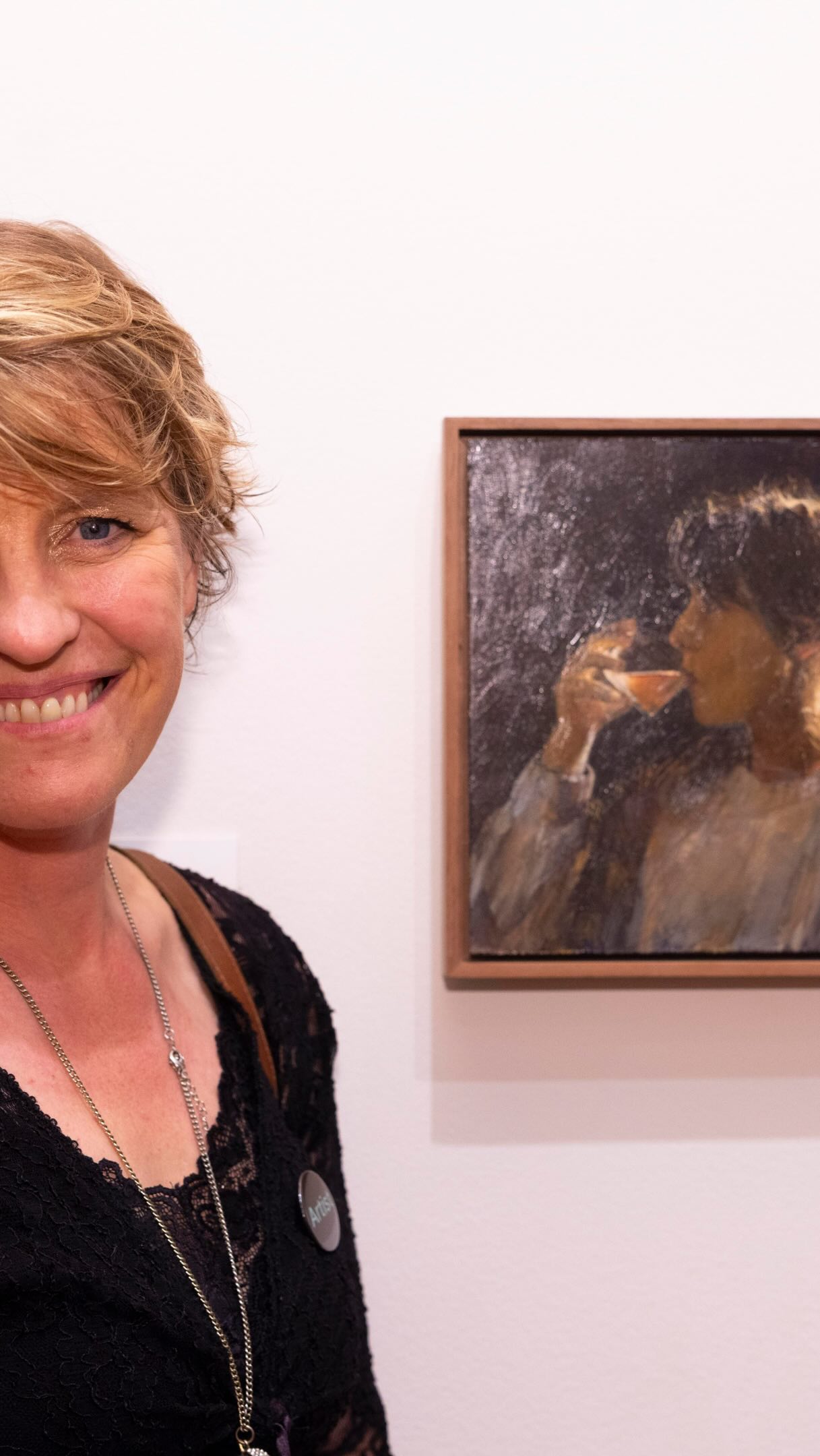 Throwback Thursday - to three weeks ago - when the Portrait Award opened its doors to the public. 

It was such an amazing week - a week to remember, for the rest of my life. And, if there was just one disappointment, it was that I could not get my hands on an exhibition catalogue (I gather there was a problem with the printing process). But we have been assured that they will be available to collect in a week or two. 

In the meantime, you can pre-order them online at the NPG website. 

You can also vote for your favourite painting in the exhibition (either while you are there or also online - see link in my bio). 

Speaking of pre-orders, I’ve spent the best part of a week trying to work out a way to get postcards and fine art prints of my work made for you (and me!) to have as another souvenir to remember this amazing occasion. 

Yes. This makes me very happy indeed! 😁

Link to pre-order in my bio